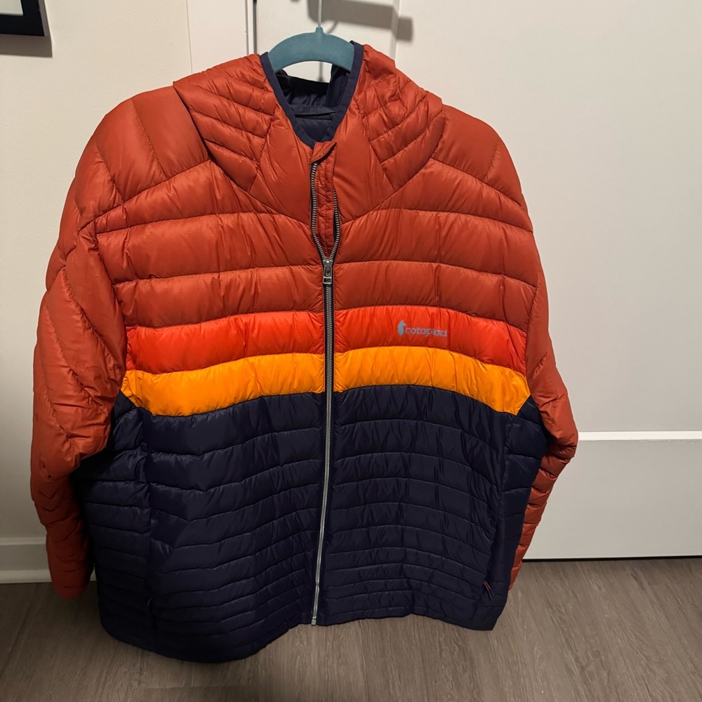 Cotopaxi Blue Puffer Jacket